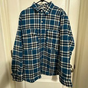MNML Overshirt Flannel size large